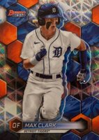 2023 Bowman's Best Top Prospects #TP23 Max Clark Wave Refractor Baseball Card
