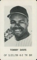 1970 Milton Bradley # Tommy Davis Baseball Card