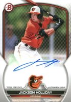 2023 Bowman Prospect Autographs #PPAJH Jackson Holliday Baseball Card