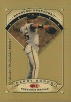 1997 Donruss Preferred Precious Metals #17 Barry Bonds Baseball Card