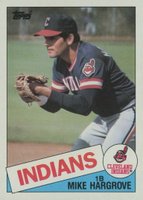 1985 Topps #425 Mike Hargrove Baseball Card