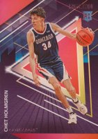 2022 Panini Chronicles Draft Picks Recon #1 Chet Holmgren Pink Basketball Card