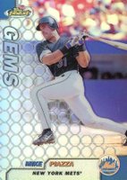 1999 Finest #114 Mike Piazza Refractor Baseball Card