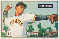 1951 Bowman #166 Stan Rojek Baseball Card