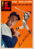 1954 Topps #1 Ted Williams Baseball Card