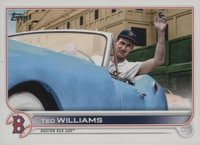 2022 Topps Update #US44 Ted Williams SP Baseball Card