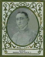 1909 Ramly # Admiral Schlei Baseball Card