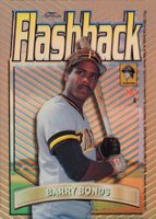 1998 Topps Chrome Flashback #FB1 Barry Bonds Refractor Baseball Card