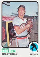 1973 Topps #448 John Hiller Baseball Card