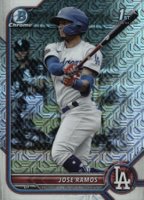 2022 Bowman Mega Box Chrome #129 Jose Ramos Baseball Card