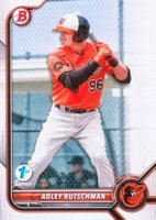 2022 Bowman 1st Edition #BPPF29 Adley Rutschman Baseball Card