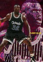 1995 Fleer #130 Shaquille O'Neal Basketball Card