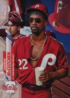 2020 Topps #467 Andrew McCutchen SP-Red Jersey Baseball Card