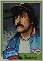 1981 Topps #245 Ed Figueroa Baseball Card