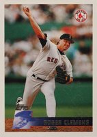 1996 Topps #197 Roger Clemens Baseball Card
