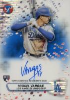 2023 Topps Pristine Pristine Autograph #PAMV Miguel Vargas Blue Baseball Card