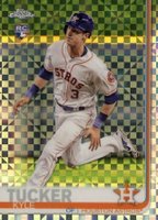 2019 Topps Chrome #39 Kyle Tucker Running-X-Fractor Baseball Card