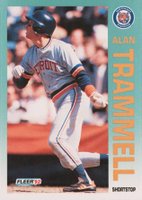 1992 Fleer #148 Alan Trammell Baseball Card