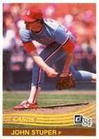 1984 Donruss #412 John Stuper Baseball Card