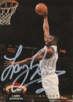 1992 Stadium Club  #213 Larry Johnson Basketball Card