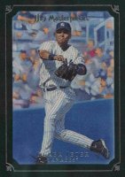 2007 Upper Deck Masterpieces #30 Derek Jeter Green Linen Baseball Card
