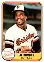1981 Fleer #172 Al Bumbry Baseball Card