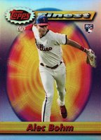 2021 Topps Finest Flashbacks #116 Alec Bohm Refractor Baseball Card