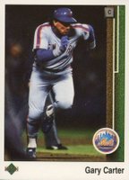 1989 Upper Deck #390 Gary Carter Baseball Card