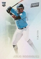 2022 Panini Father's Day #49 Julio Rodriguez Holo Baseball Card