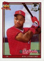 1991 Topps Desert Shield #682 Ray Lankford Baseball Card