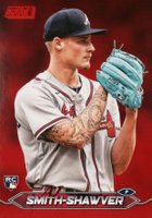 2024 Topps Stadium Club #55 A.J. Smith-Shawver Red Foil Baseball Card