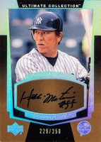 2003 Ultimate Collection #169 Hideki Matsui Autograph Baseball Card