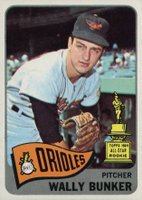 1965 Topps #290 Wally Bunker Baseball Card