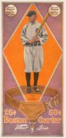 1914 Boston Garter Color # Ty Cobb Baseball Card