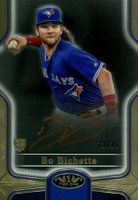 2020 Topps Tier One Break Out Autographs #BOABBI Bo Bichette Bronze Ink Baseball Card