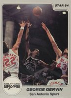 1983 Star #241 George Gervin Basketball Card