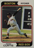 1974 Topps #373 John Curtis Baseball Card