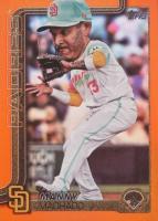 2025 Topps #215 Manny Machado Big Head Variation-Orange Baseball Card
