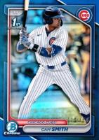 2024 Bowman Draft #BDC67 Cam Smith Chrome-Blue Refractor Baseball Card
