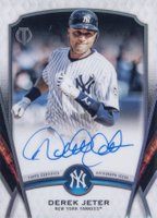 2021 Topps Tribute Tribute Career Achievement Award Autographs #DJ13 Derek Jeter Baseball Card