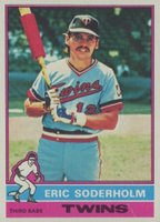 1976 Topps #214 Eric Soderholm Baseball Card