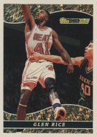 1993 Topps Black Gold #5 Glen Rice Basketball Card