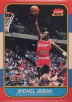 2001 Fleer Platinum 15th Anniversary Reprints #1 Michael Jordan Basketball Card