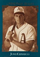 1992 Studio Heritage #BC-4 Jose Canseco Baseball Card