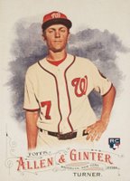 2016 Topps Allen & Ginter  #342 Trea Turner Baseball Card