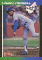 1989 Donruss #250 Fernando Valenzuela Baseball Card