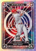 2022 Panini Donruss Optic Mythical #MTH6 Mike Trout Holo Baseball Card