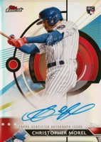 2023 Topps Finest Finest Autographs #CM Christopher Morel Baseball Card