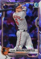 2021 Bowman Chrome Sapphire Edition #64 Ryan Mountcastle SP-Purple Baseball Card