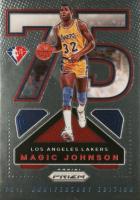 2021 Panini Prizm NBA 75th Logo #15 Magic Johnson Basketball Card